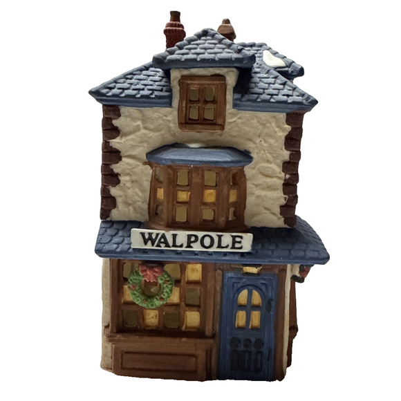 Vtg Dept 56 Dickens Village Walpole Tailors 59269 Store Village No Light Cord - Picture 1 of 13
